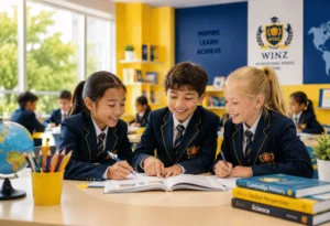 Winz International School Banner